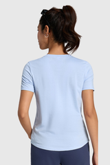 Women's Summer 100% Cotton Lightweight Breathable T-shirt