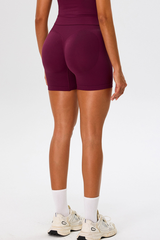 Women's Athletic High-Waist Butt-Lifting Shorts