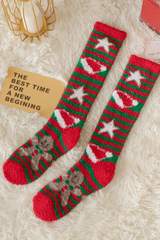 Women's Christmas Cute Xmas Cartoon Knee High Socks