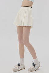 Women's Summer Cooling High Waist Pleated Sports Skort