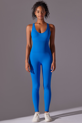 Women's Athletic U-neck Seamless Jumpsuit