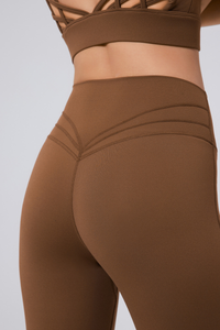 Women's High Waisted 3V Scrunch Butt Lift Yoga Leggings