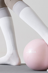 Color Block Non-Slip Knee-High Yoga Five-Toe Socks