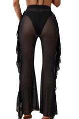 Women's Bandeau Quick Dry Mesh Pants 3 Piece Sexy Bikini&nbsp;