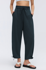 Women's Solid Simple Versatile Drawstring Pants