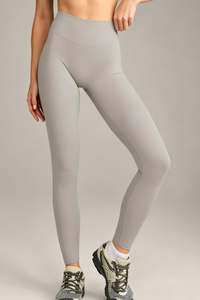 Women's High Waist No Front Seam High-Stretch Yoga Leggings
