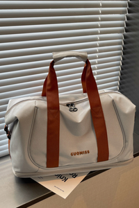 Unisex Wet Dry Separation Color Block Duffle Bag