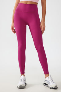 Women Free Size Nude Hip Lifting Shaping Fitness 9/10 Yoga Pants