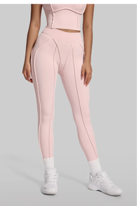 Women's High-Waisted Seam Detail  Naked Feel Yoga Leggings