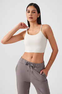 Women Gathering Anti-Shock One Cup Back Fitness Yoga Exercise Camisole Top