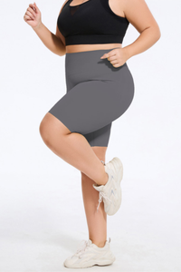 Plus Size Women's Butt Lifting Yoga Capri Leggings