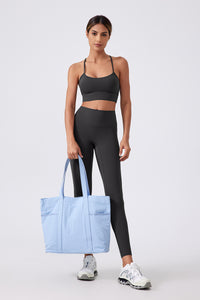 Women Running Sexy Y Back Anti-Shock Gathering Yoga Sports Bra