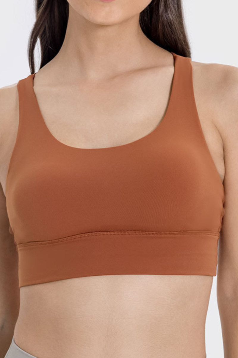 Naked Feel Crossback High-Intensity Yoga Bra