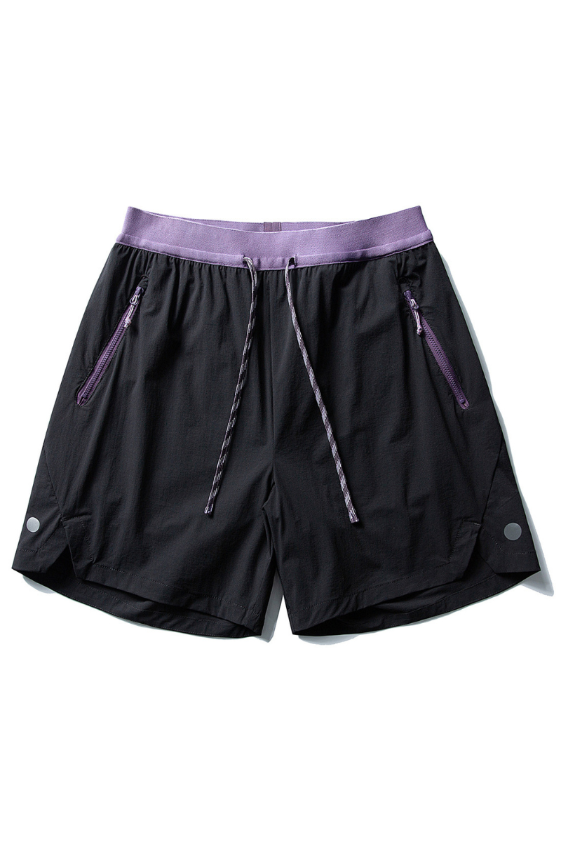 Unisex Color Block Quick-dry  Lightweight Sports Shorts