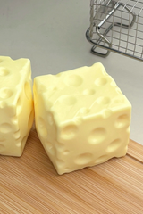 Building Block Crispy Square Cheese Fidget Toy