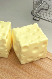Building Block Crispy Square Cheese Fidget Toy