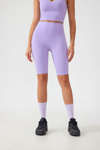 Women Free Size No Embarrassment Line Tummy Tucking Hip Lifting Fitness Sports Yoga 5/10 Shorts
