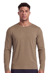 Men's Fall Long Sleeve Breathable Mesh Seamless T-shirt