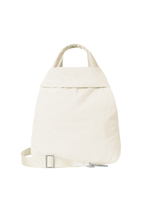Unisex Nylon Water-Resistant Tote Bag with Adjustable Shoulder Strap