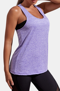 Women's Racerback Quick Dry Lightweight Sheer Tank Top