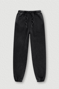 Vintage Washed Fleece Joggers - Unisex Winter Streetwear Pants