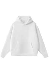 Men Heavyweight Cotton-Blend Hooded Sweatshirt
