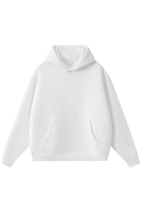 Men Heavyweight Cotton-Blend Hooded Sweatshirt