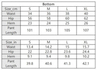 Unisex Washed Cotton Straight-Leg Jogger Pants