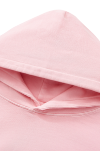 Women's 100% Cotton Fall Washed Hoodie & Curved Sweatpant Set