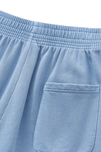 Women's 100% Cotton Fall Washed Hoodie & Curved Sweatpant Set