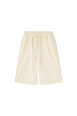 Unisex Fall 100% Cotton Drawstring American Casual Mid-Length Shorts