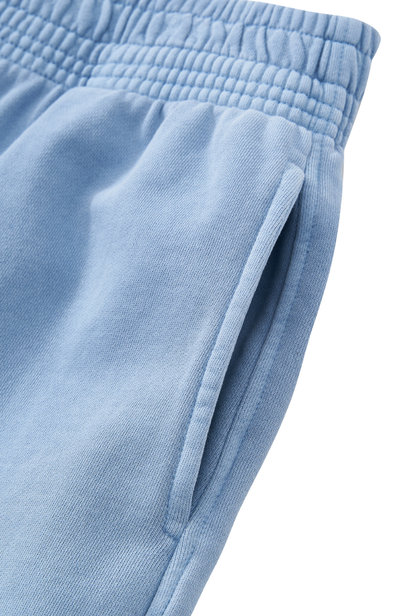 Unisex 100% Cotton Fall Washed Hoodie & Curved Sweatpant Set