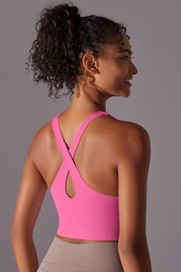 Women'S Cross Back Sports Bra