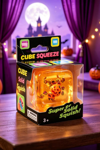 Halloween Magic Crystal Cube Squishy Fidget Toy with Box
