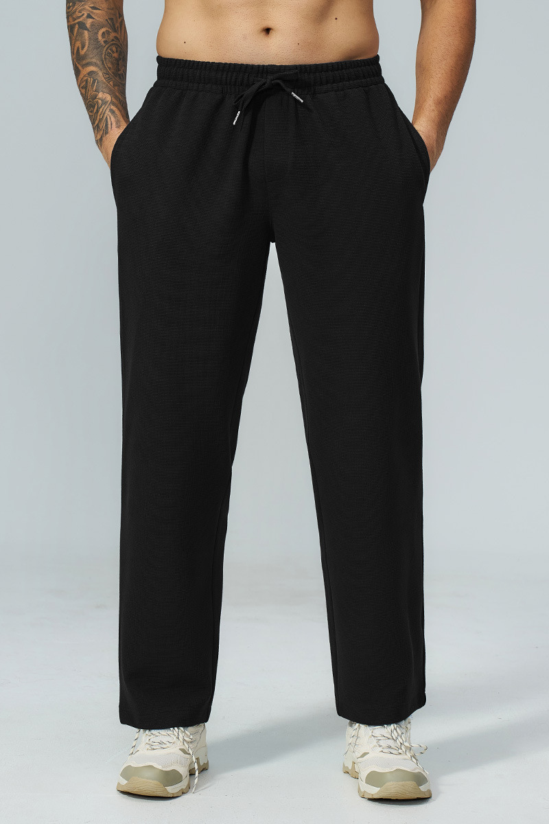 Men's Fall Soft Anti-Static Elastic Waist Outdoor Pants