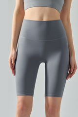 Women's Summer Cooling Slim High Waisted Sports Yoga Shorts