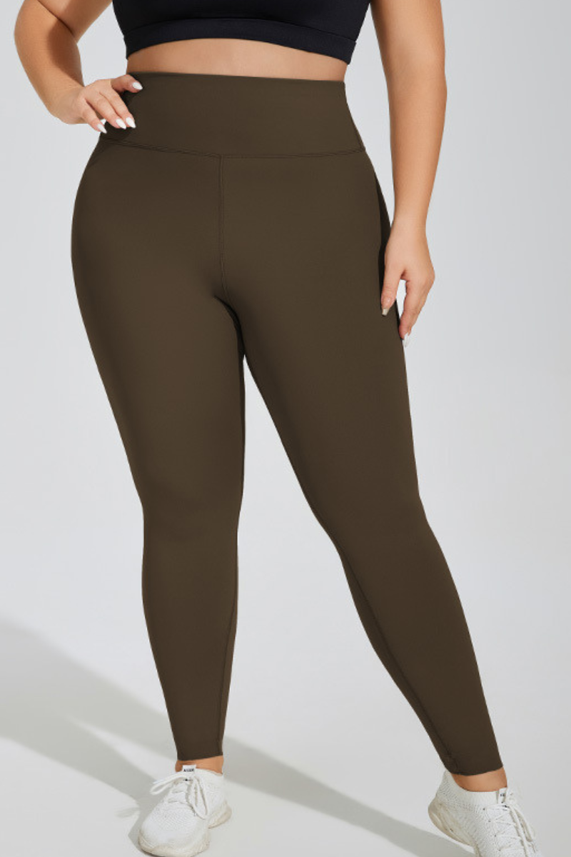 Plus Size Women's Butt-Lifting Yoga Leggings