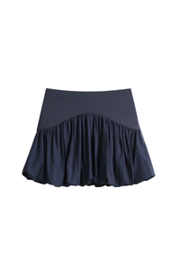 Women's Quick-dry Color Block Pleated A-line Tennis Skirt