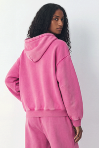 Women's Fall Fleece Heavyweight Washed Drop Shoulder Hoodie