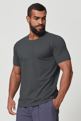 Men's Crew Neck Quick-Dry Athleisure T-shirt