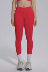 Women's Seamless Knit V-Waist Tight Butt-Lift Yoga Leggings
