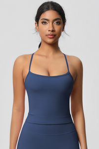 Women Y‑Back Sports Cami Tank Top