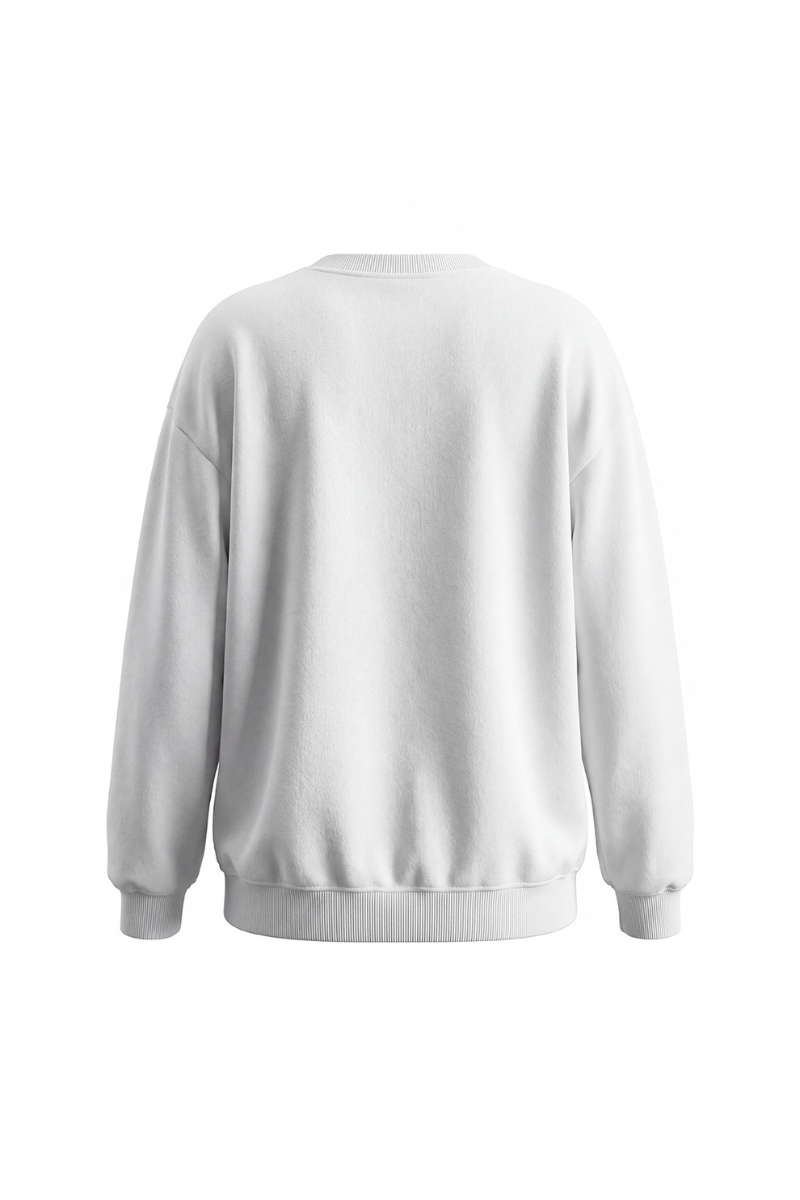 Women's Fall Cute Mallard Duck Graphic Crewneck Sweatshirt