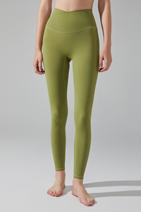 Women's Athletic V-Waist No Front Seam Yoga Leggings