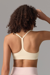 Women's Athletic Y‑Strap Back Thin Straps Sports Bra