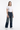 Women's Classic Blue Wash High Waist Straight Leg Jeans