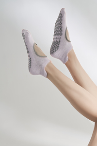 Women's Full Coverage Yoga Grip Five-Toe Socks