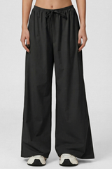Women's Sports Solid Lightweight Wide-leg Pants