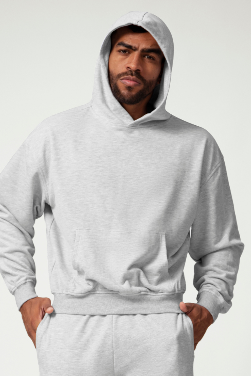 Men's Hooded Loose-Fitting Sports Casual Hoodie