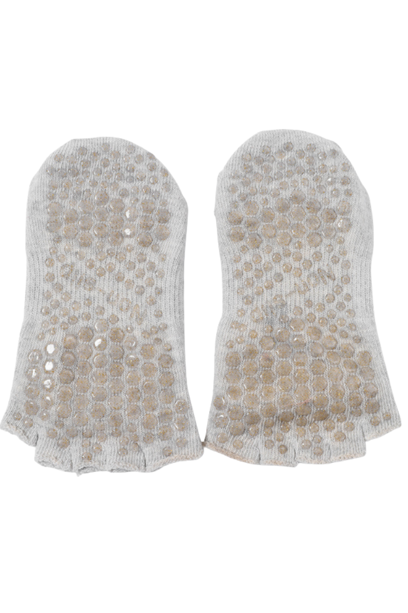 Women's 3D Gold Grip Open-Toe Yoga Five-Toe Socks